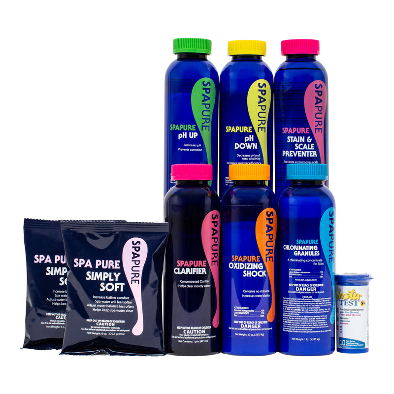 SpaPure Chlorine Complete Spa Care Kit