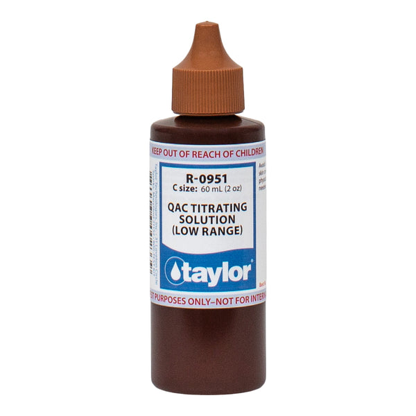 Taylor R-0951 QAC Titrating Solution (Low Range)