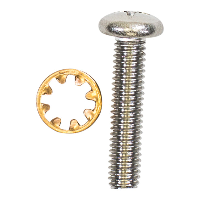 Polaris 48-045 - Screw, 10 - 32 x 7/8 in SS Pan Head with Star Washer